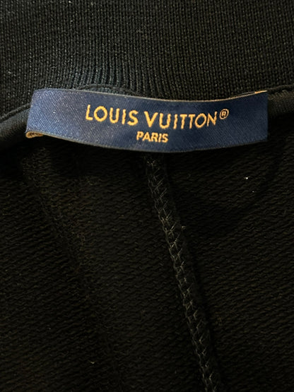 Louis Vuitton Black & White Striped Track Pants