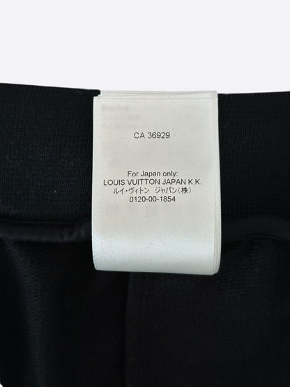 Louis Vuitton Black & White Striped Track Pants