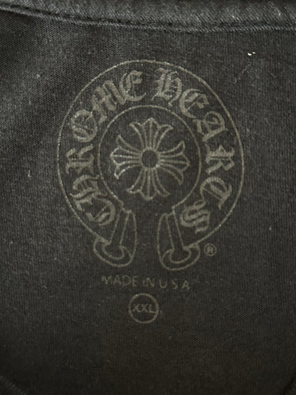 Chrome Hearts Black & Pink Foti Graphic T-Shirt