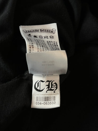 Chrome Hearts Black & Pink Foti Graphic T-Shirt