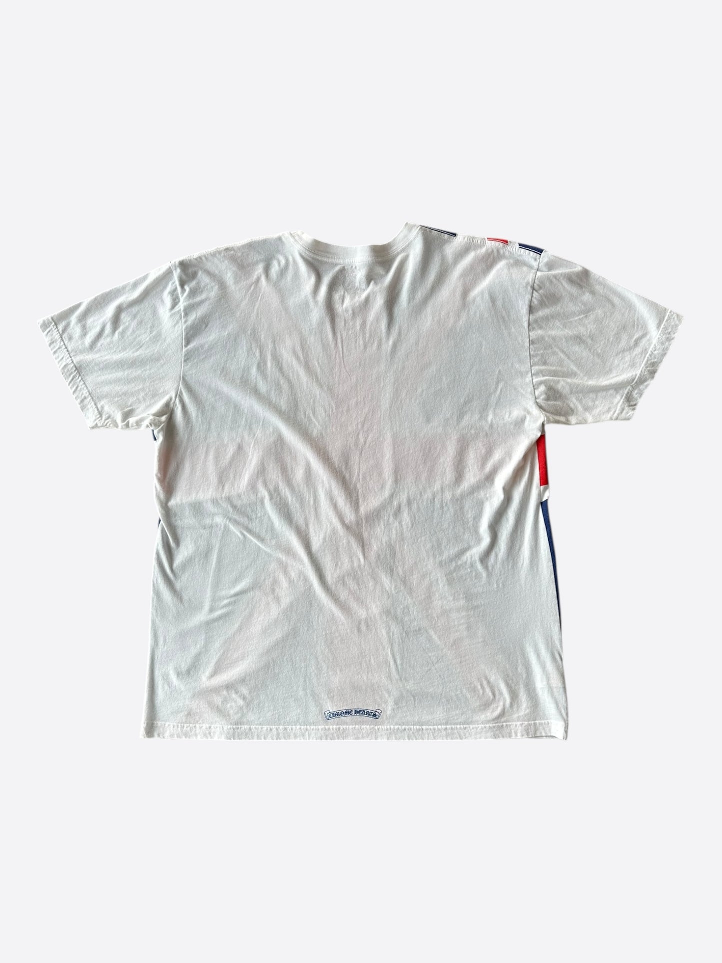Chrome Hearts White Union Jack T-Shirt