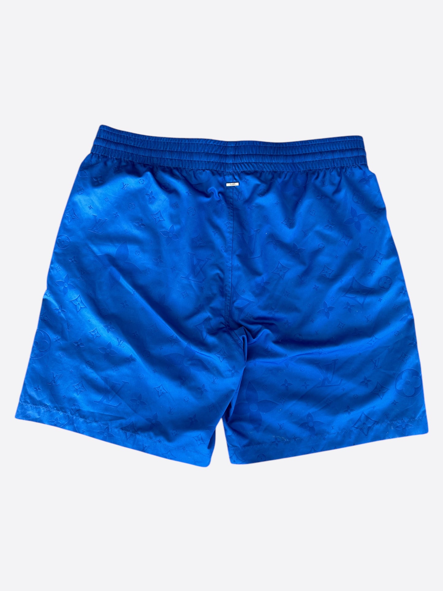 Louis Vuitton Blue Monogram Swim Shorts