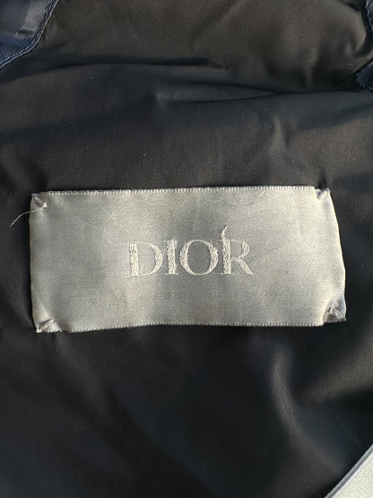 Dior Navy Oblique Puffer Vest