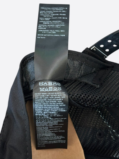 Amiri White & Blue Triple Star Trucker Hat