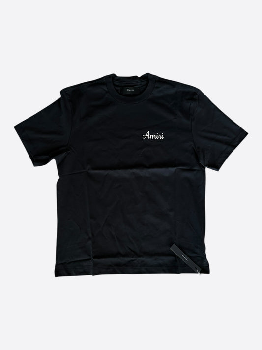 Amiri Black & White Lanesplitters Graphic T-Shirt