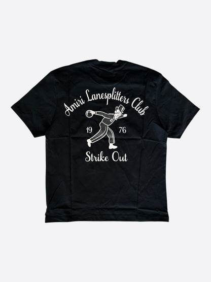 Amiri Black & White Lanesplitters Graphic T-Shirt