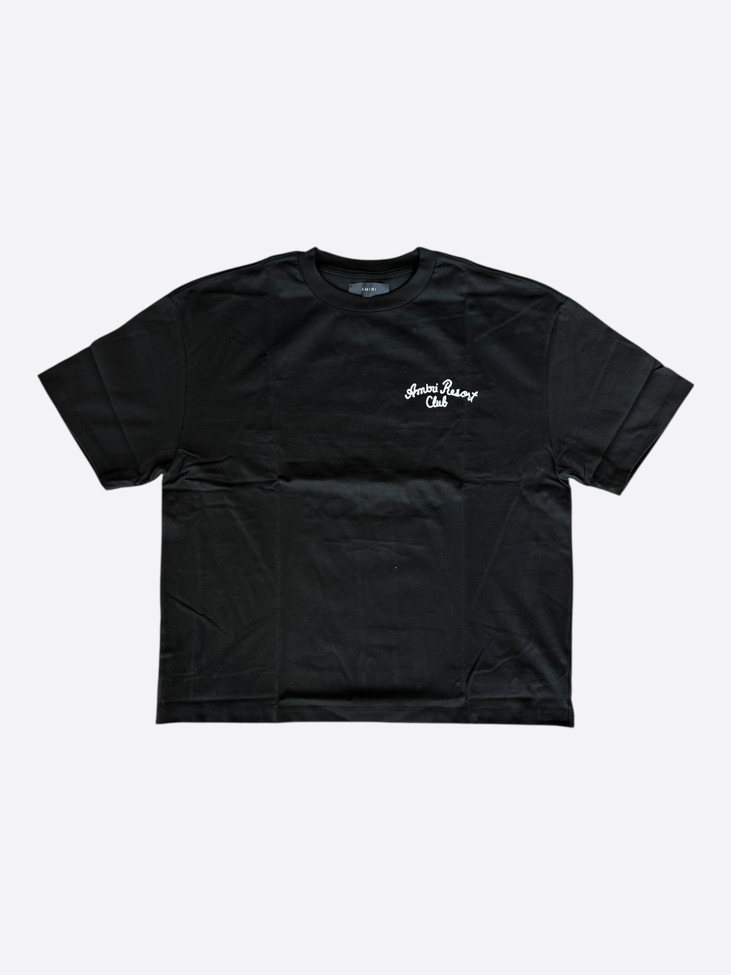 Amiri Black & White Resort Club Graphic T-Shirt