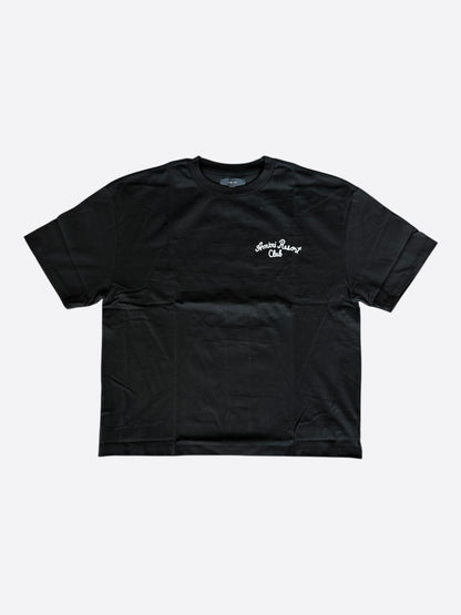 Amiri Black & White Resort Club Graphic T-Shirt