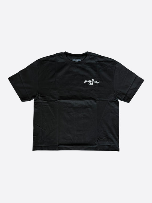 Amiri Black & White Resort Club Graphic T-Shirt