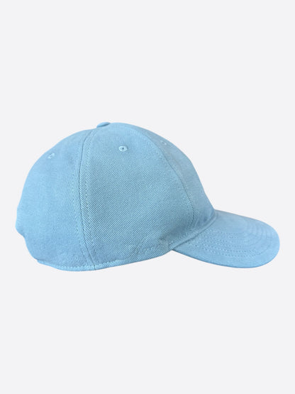 Amiri Blue & White Baroque Logo Hat