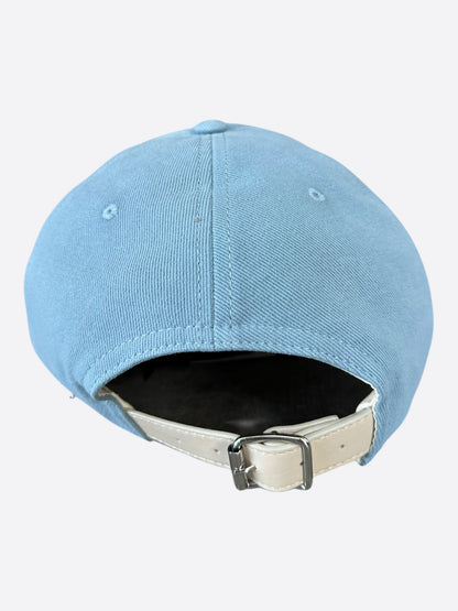 Amiri Blue & White Baroque Logo Hat