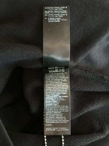 Amiri Black Embroidered Core Logo Hoodie