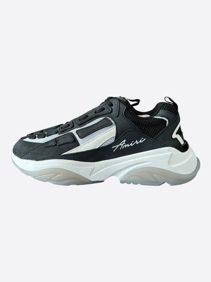 Amiri Black & White Bones Runners