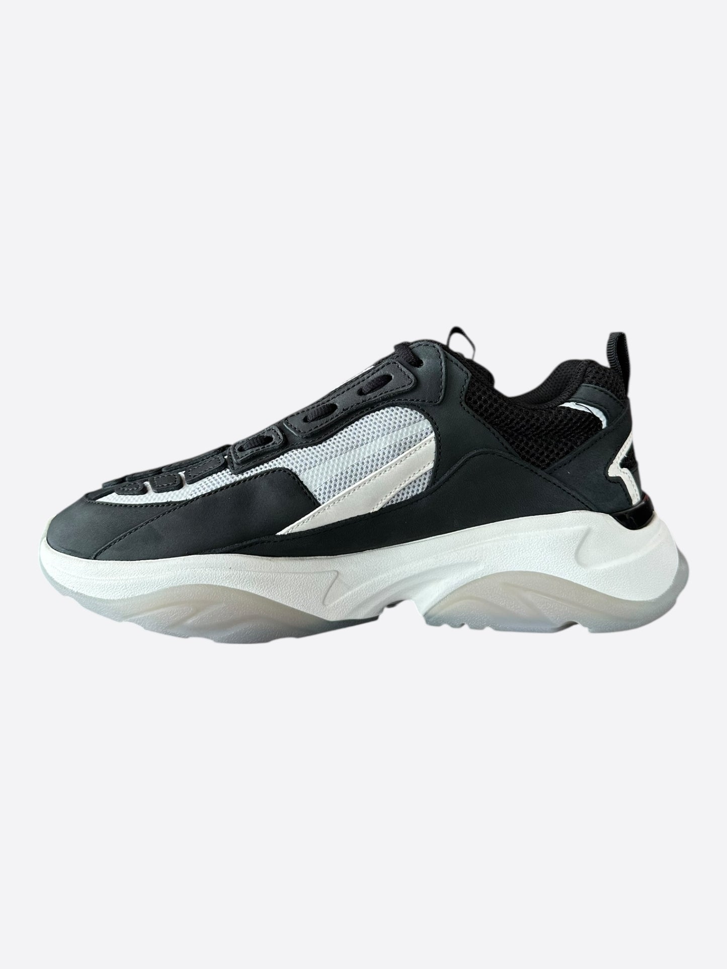 Amiri Black & White Bones Runners