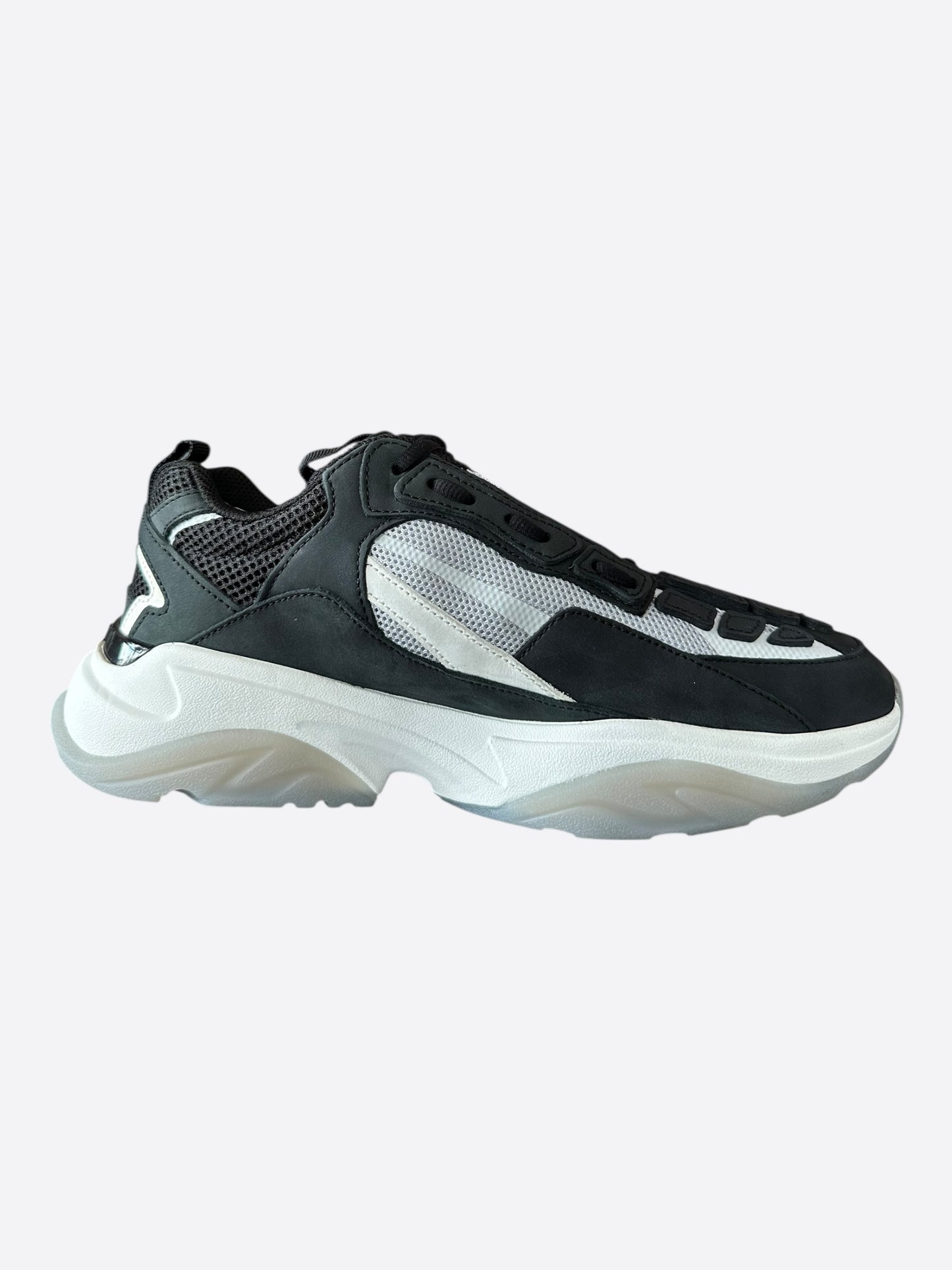 Amiri Black & White Bones Runners