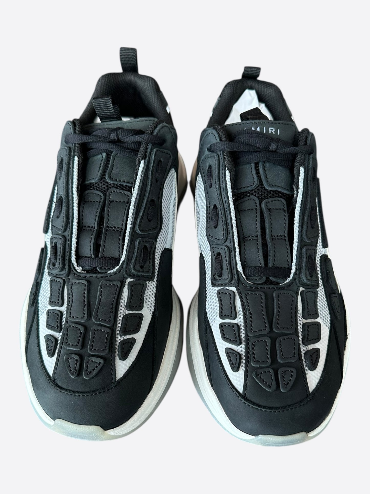 Amiri Black & White Bones Runners