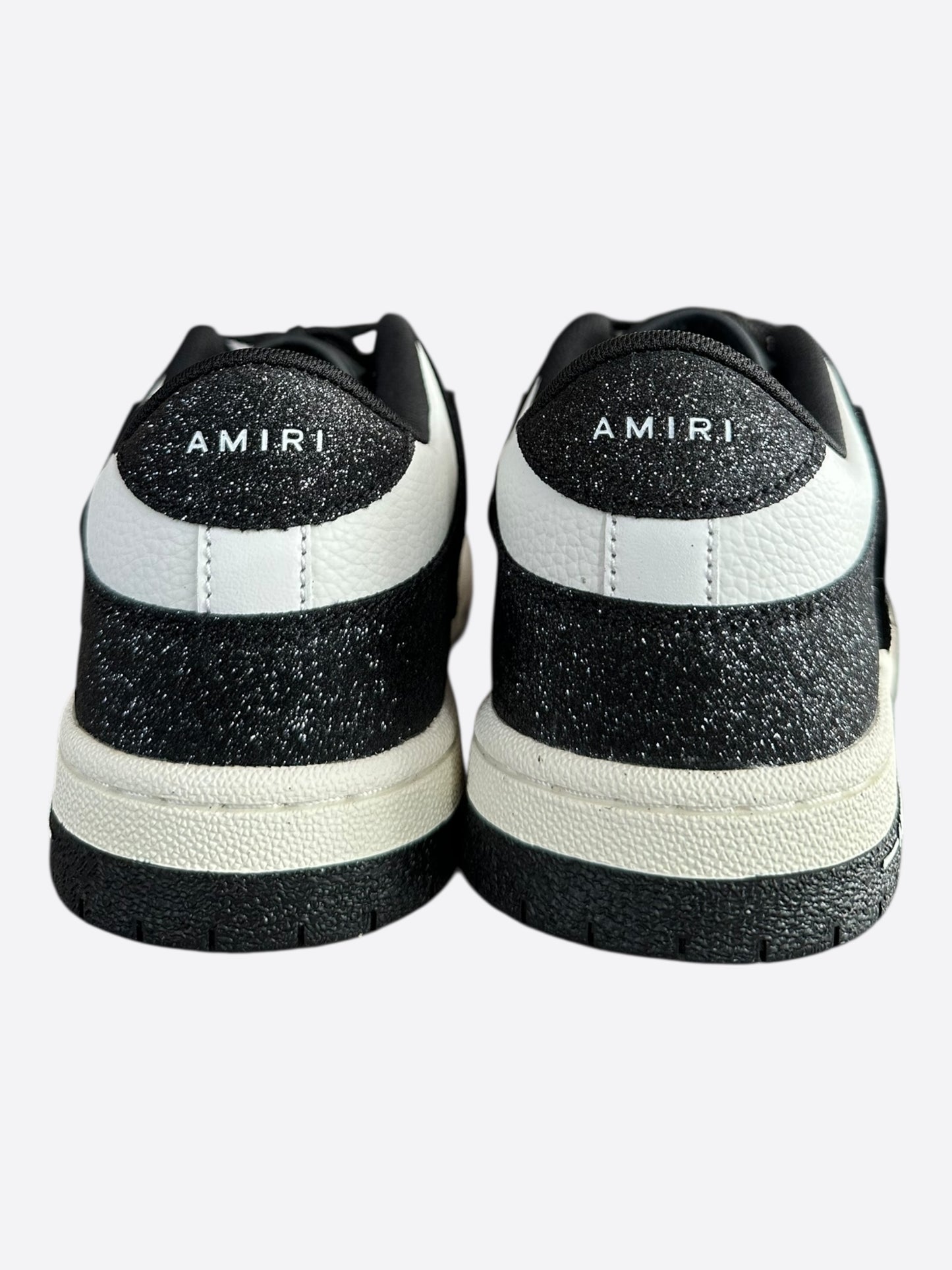 Amiri Black Crystal Skel Low Top Women's Sneakers