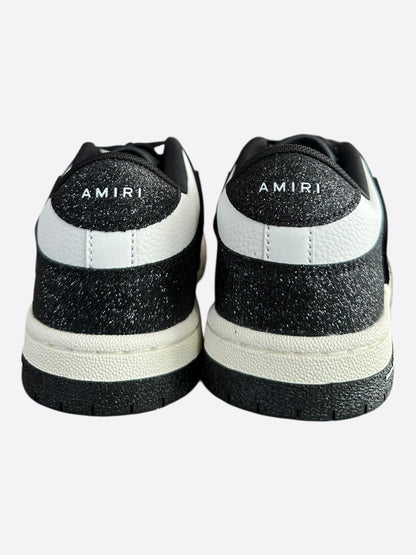 Amiri Black Crystal Skel Low Top Women's Sneakers