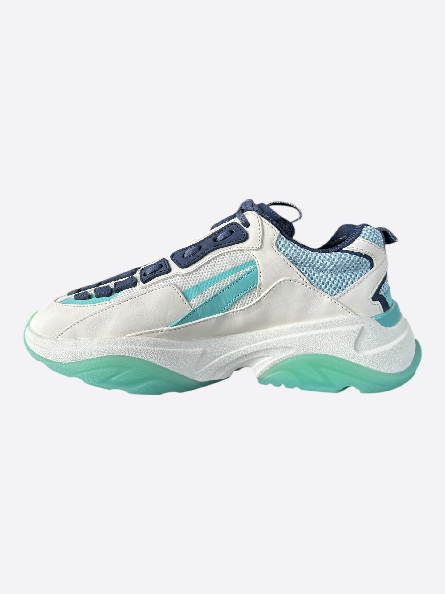 Amiri White & Blue Bones Women's Runners