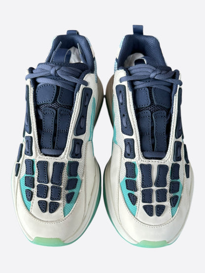 Amiri White & Blue Bones Women's Runners