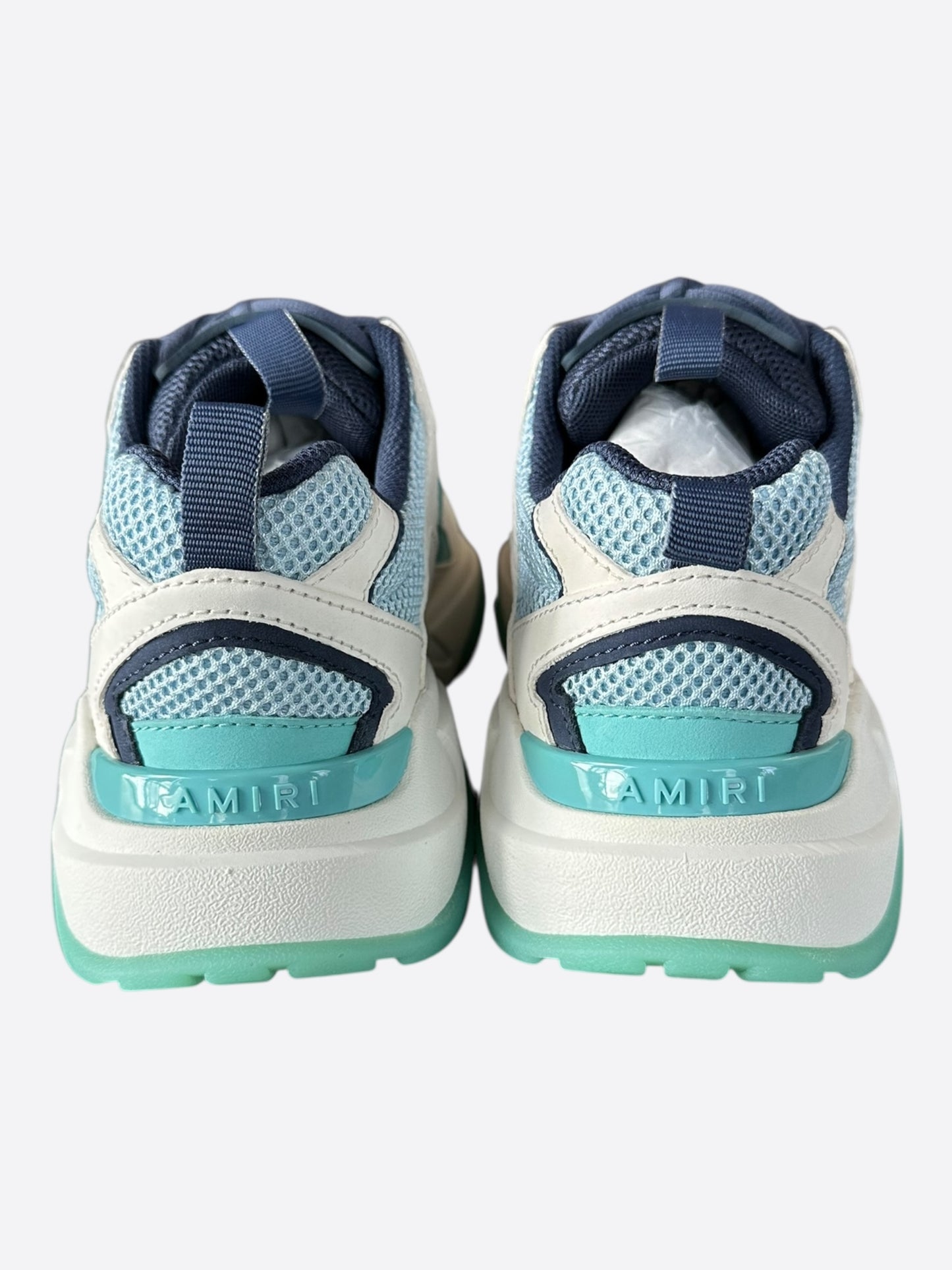 Amiri White & Blue Bones Women's Runners