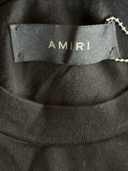 Amiri Black & White Dragon Logo T-Shirt