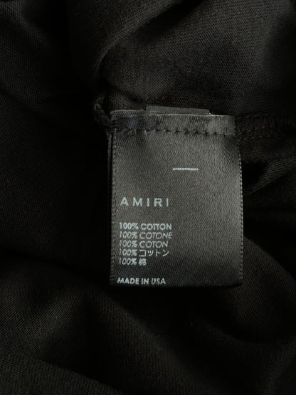 Amiri Black & White Dragon Logo T-Shirt