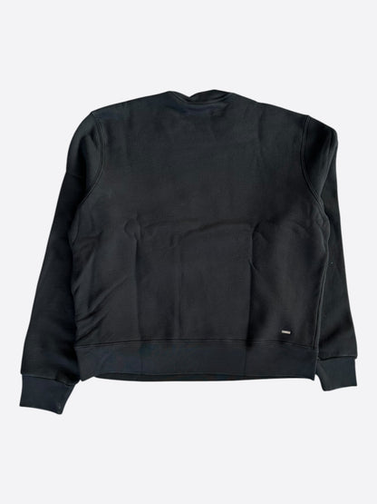 Amiri Black & White Hockey Logo Sweater