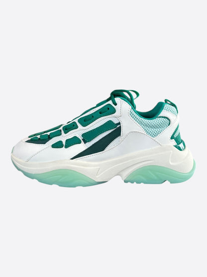 Amiri White & Green Bones Women's Runners