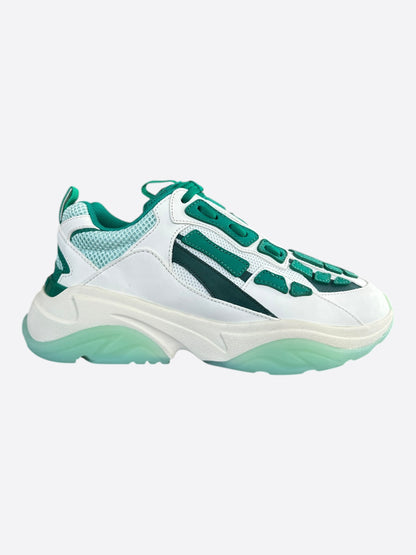 Amiri White & Green Bones Women's Runners