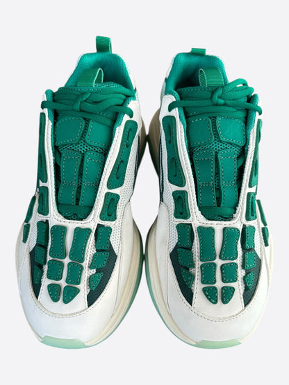 Amiri White & Green Bones Women's Runners