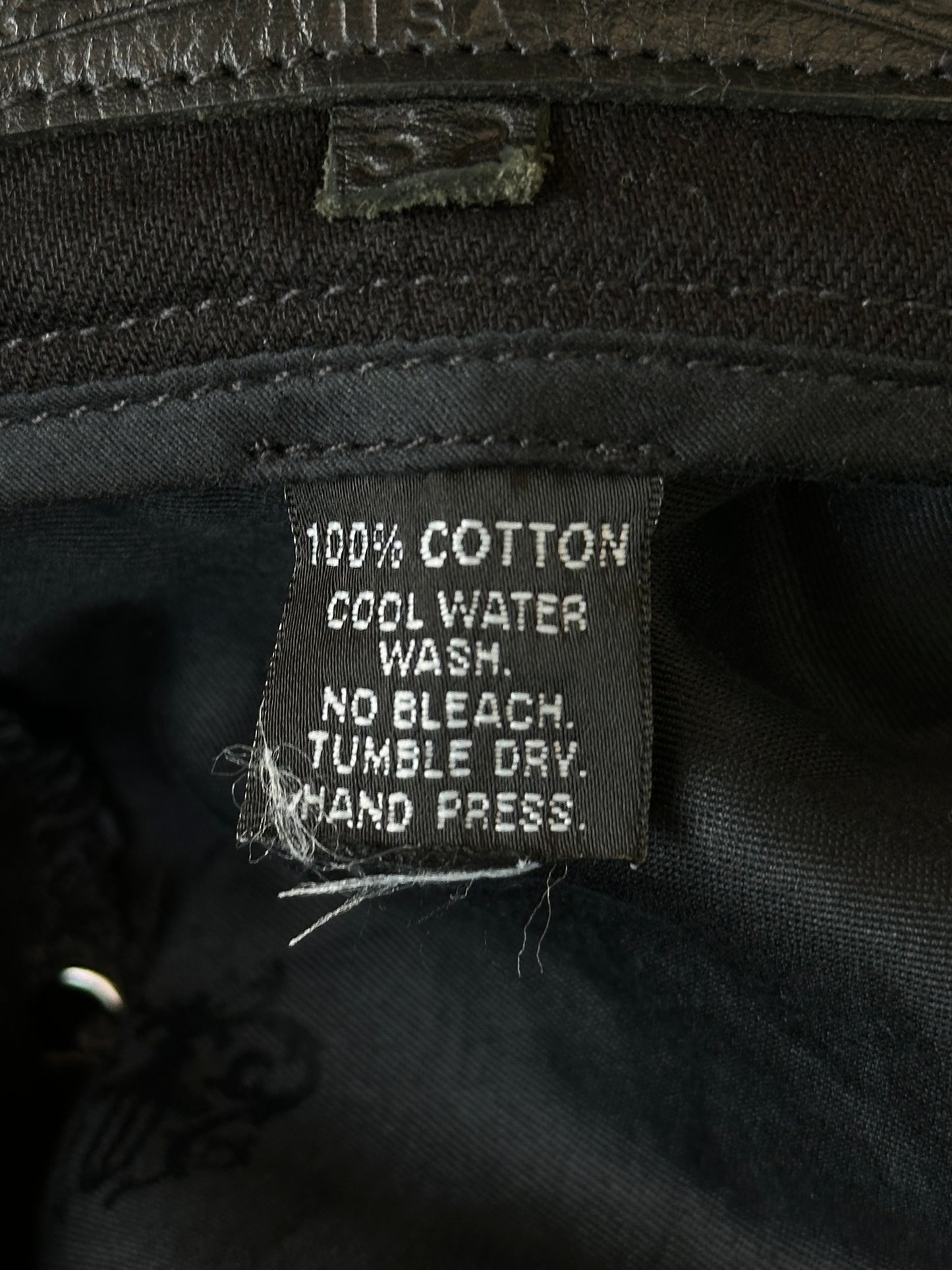 Chrome Hearts Black Fleur Cargo Pants