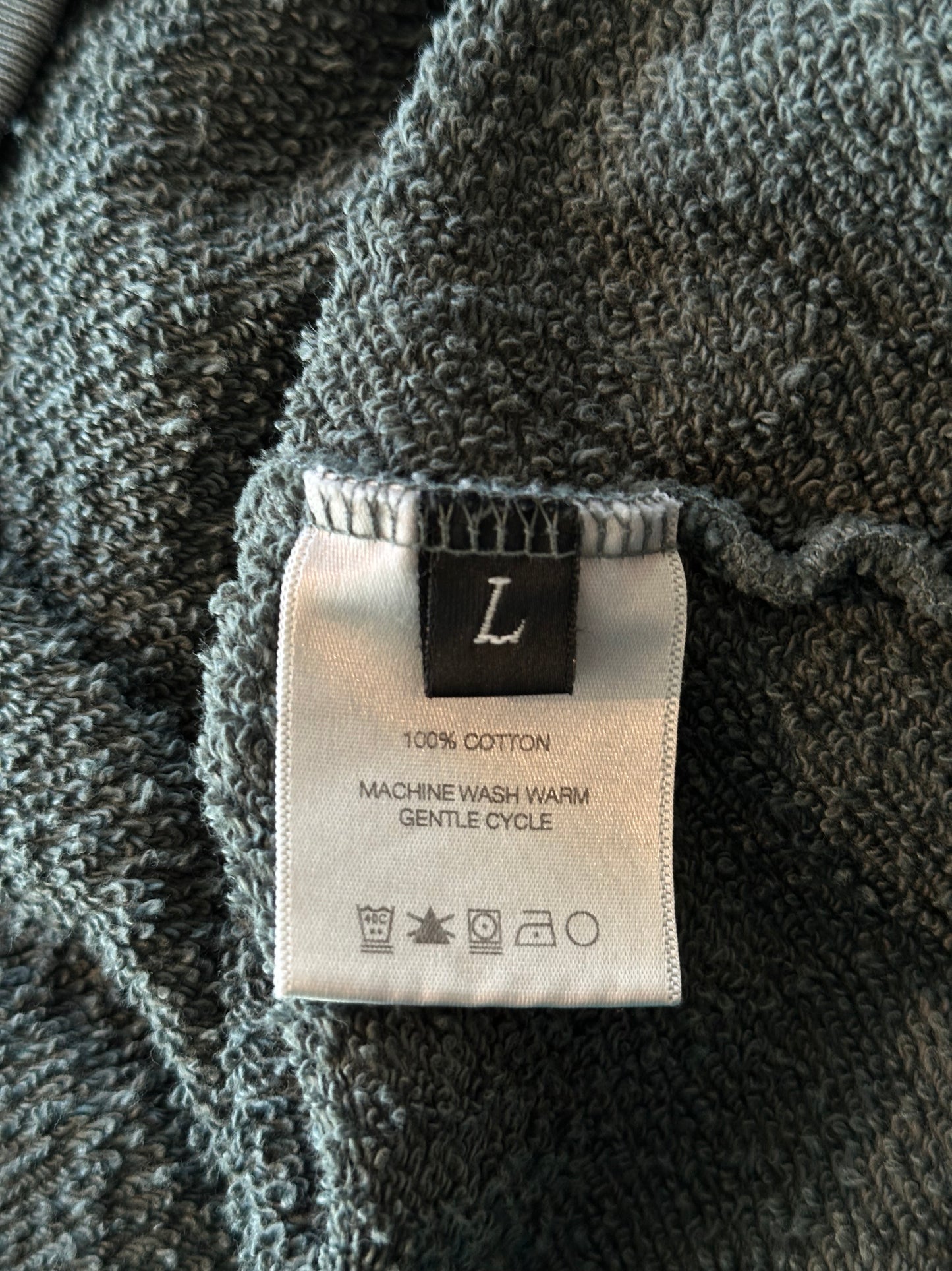 Enfants Riches Deprimes Faded Green & White Sweet Surrender Of Alice Hoodie