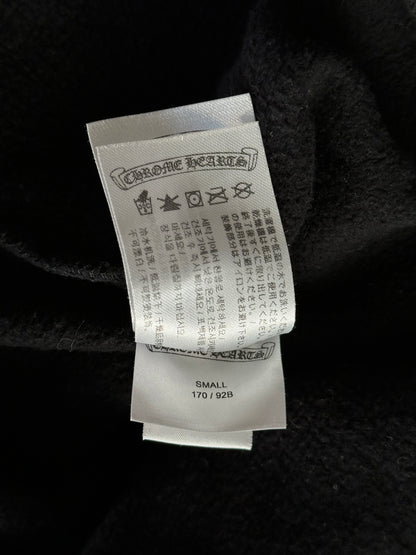 Chrome Hearts Black & White Horseshoe Logo Sweater