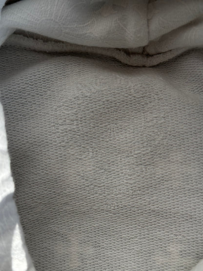 Chrome Hearts White & Black Cross Jacquard Horseshoe Logo Hoodie