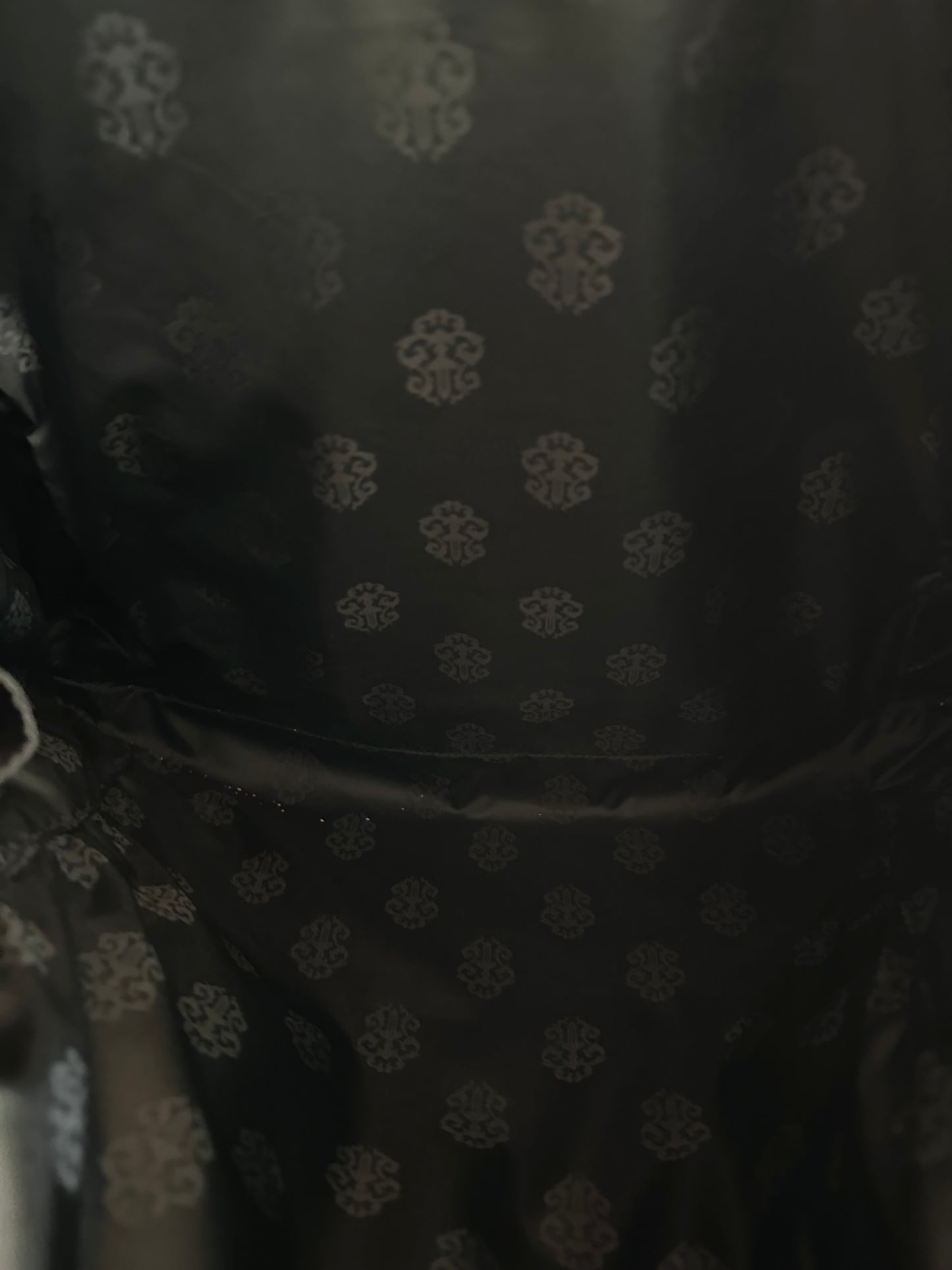 Chrome Hearts Black Plus Cross Patch Leather Tote Bag