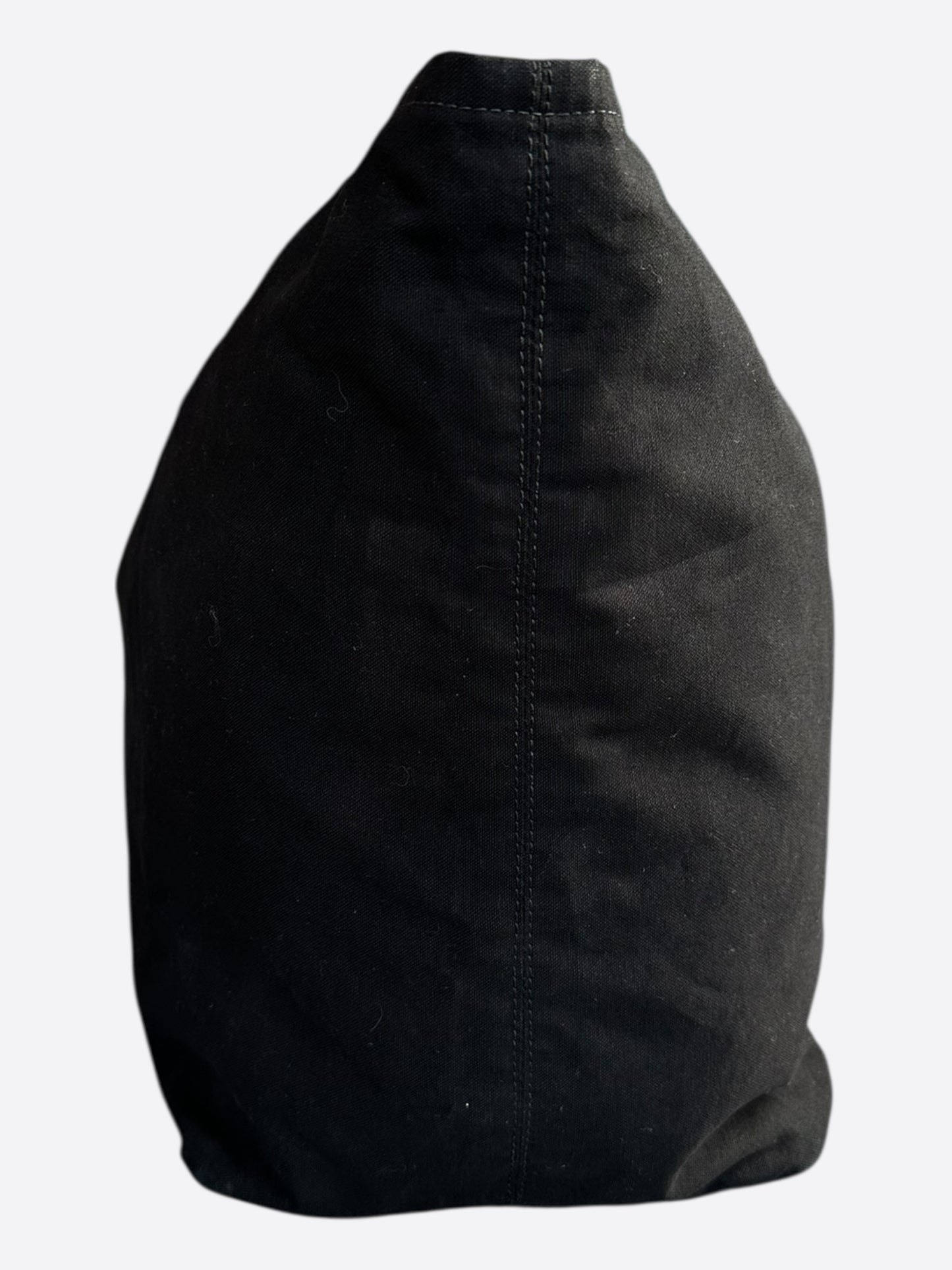 Chrome Hearts Black & White Horseshoe Logo Tote