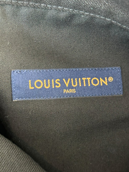 Louis Vuitton Black & Multicolor Graphic Cargo Pants
