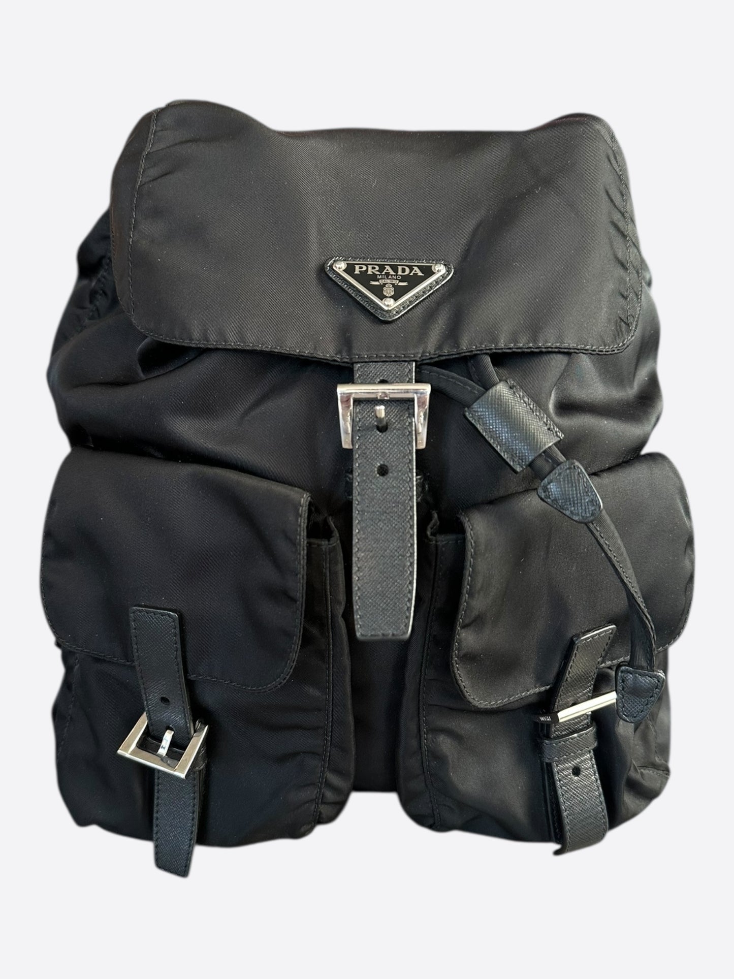 Prada Black Re-Nylon Backpack