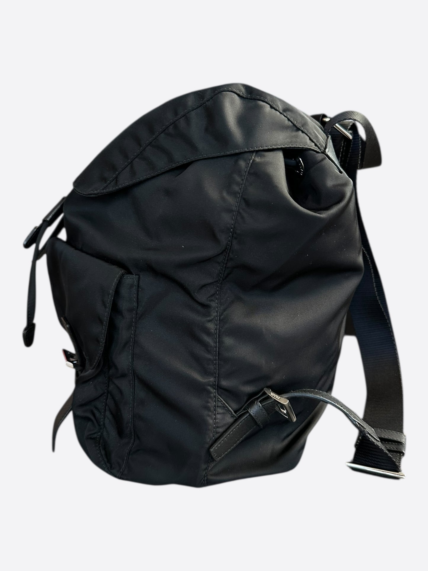 Prada Black Re-Nylon Backpack