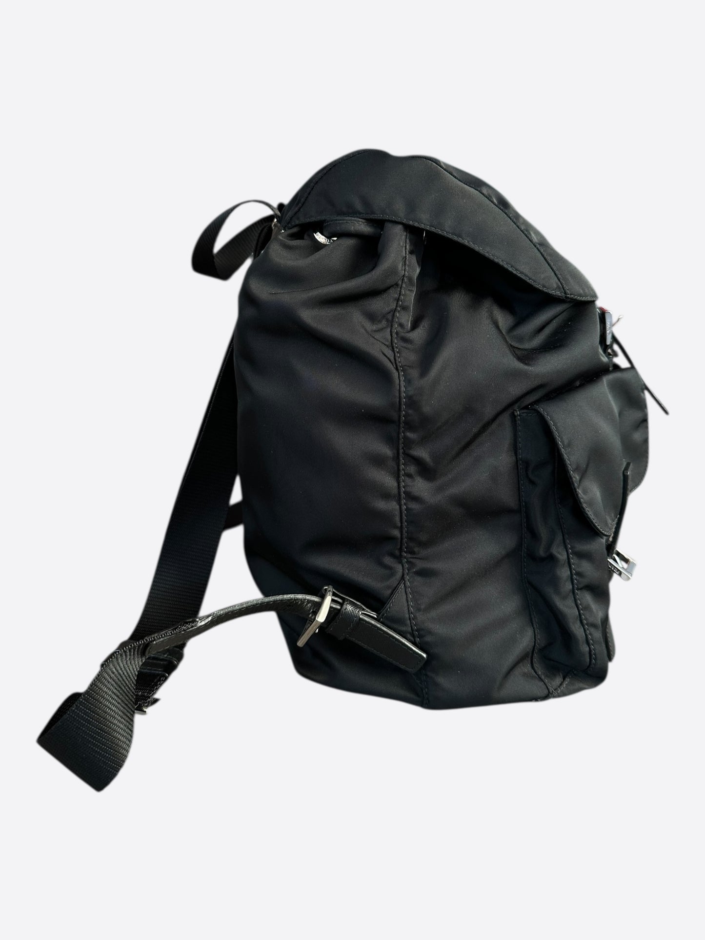 Prada Black Re-Nylon Backpack