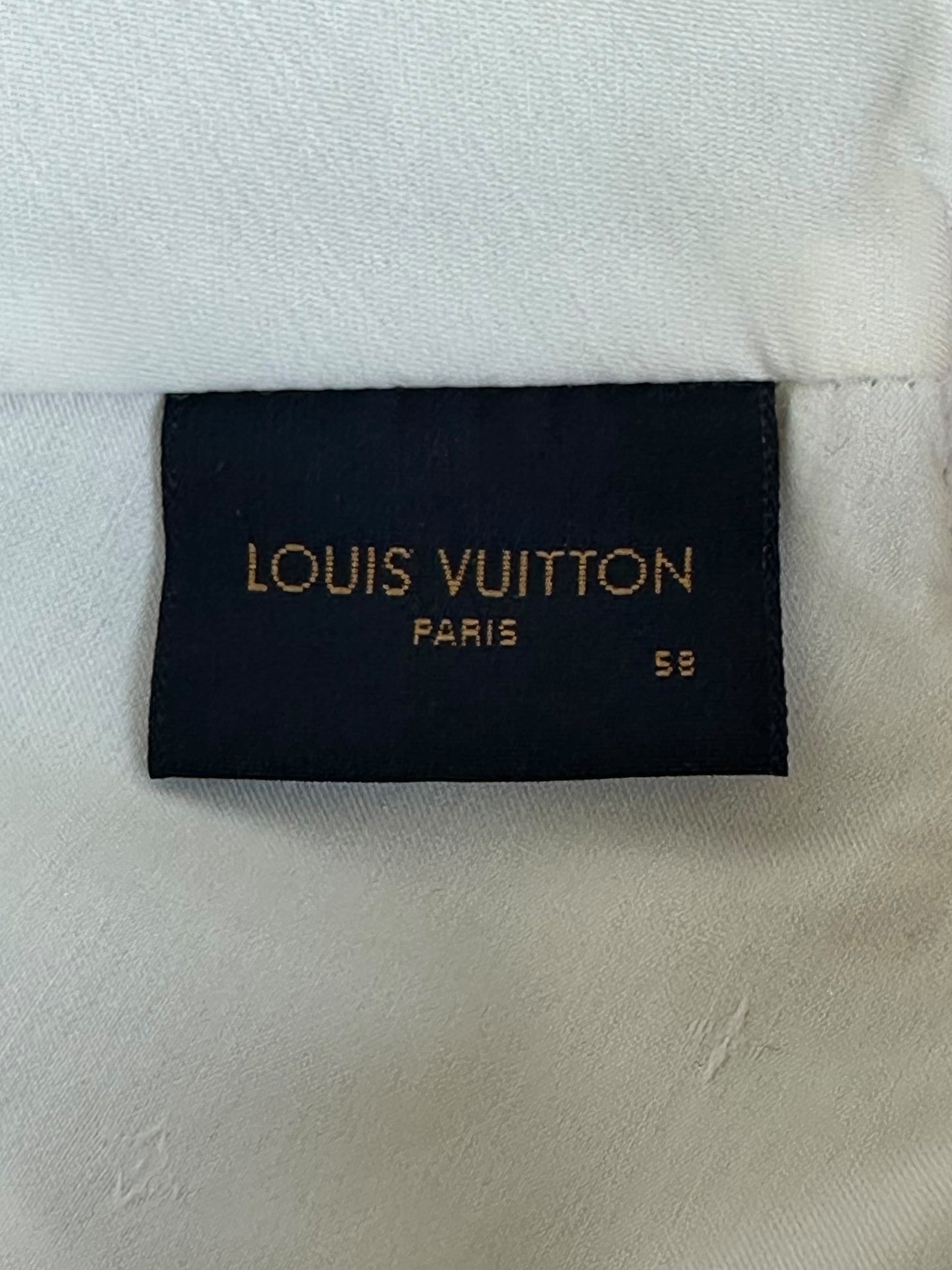 Louis Vuitton White Taurillon Monogram Friends Hat