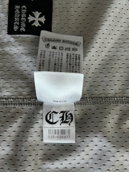 Chrome Hearts Black & White Logo Reversible Mesh Jersey
