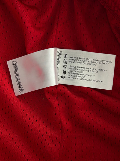 Chrome Hearts Matty Boy Red ‘99 Team’ Logo Mesh Shorts