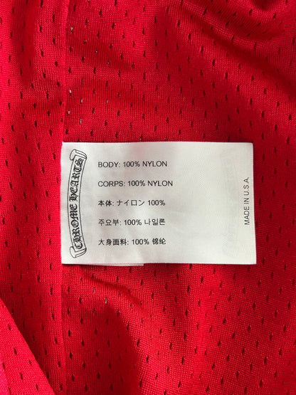 Chrome Hearts Matty Boy Red Form Mesh Trackpants