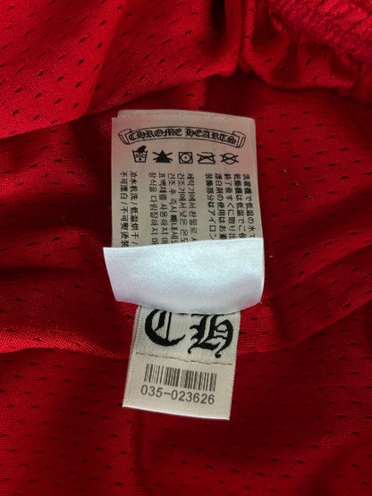 Chrome Hearts Matty Boy Red Form Mesh Trackpants