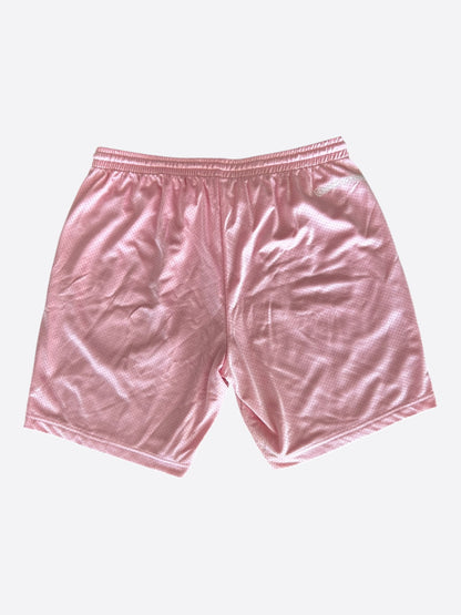 Chrome Hearts Pink & White ‘Love You’ Mesh Shorts