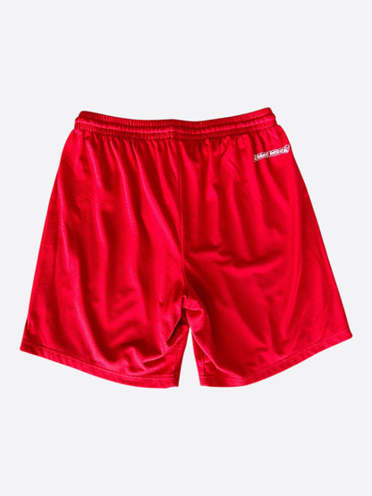 Chrome Hearts Matty Boy Red ‘99 Team’ Logo Mesh Shorts