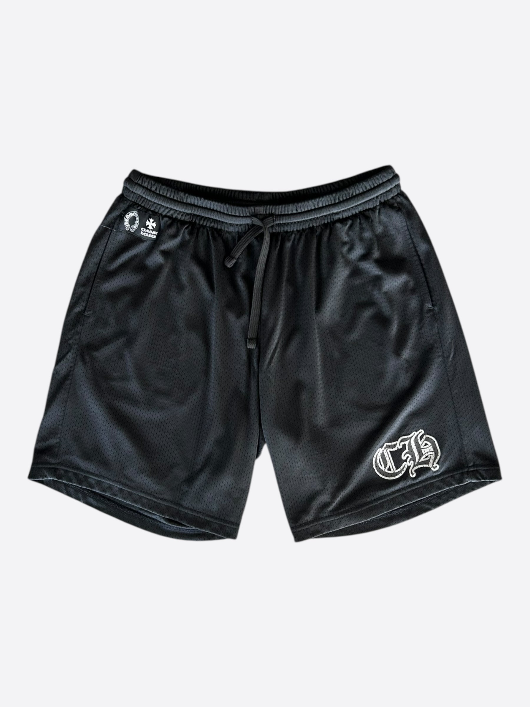 Chrome Hearts Black Nylon & Leather Carpenter Shorts – Savonches