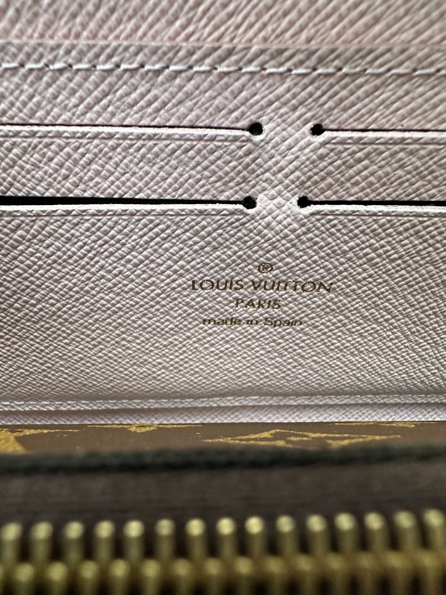 Louis Vuitton Brown Monogram Clemence Wallet